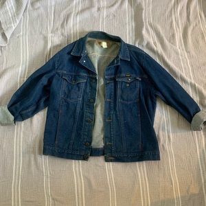 Vintage Wrangler oversized jean jacket - XL